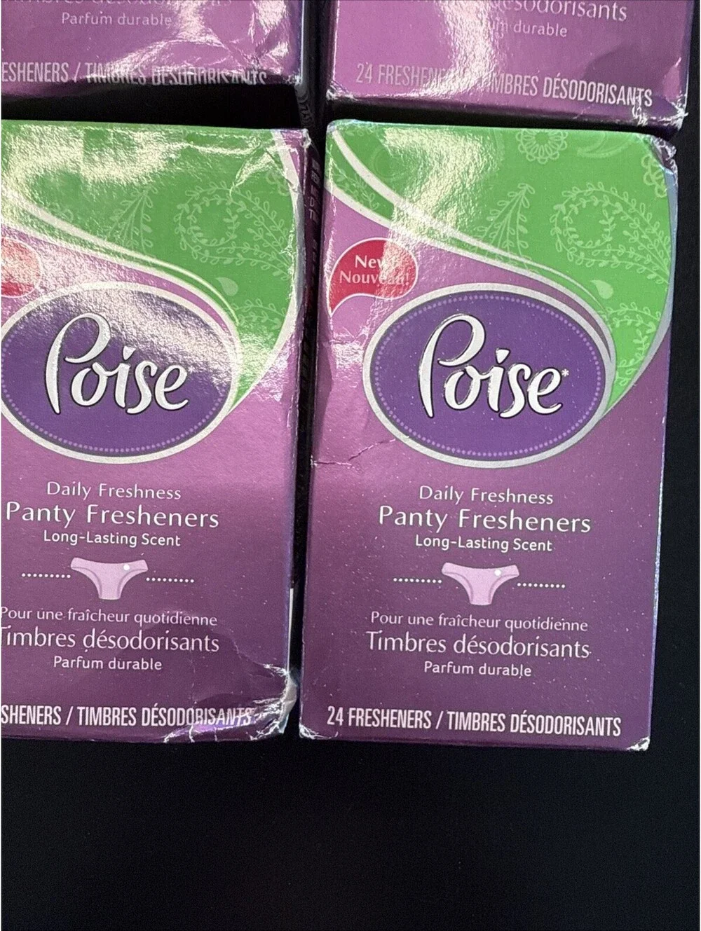 Poise pack new